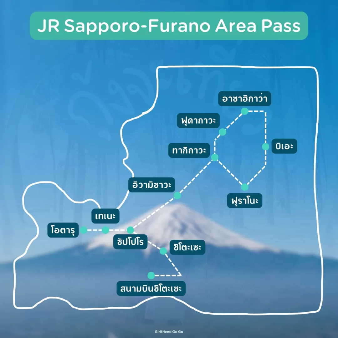 jr sapporo furano area pass
