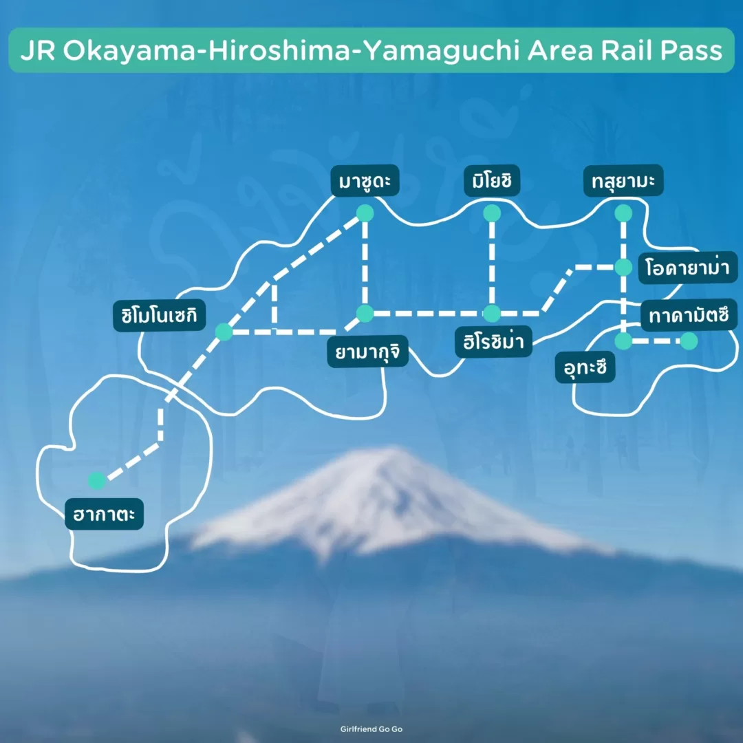 jr okayama hiroshima yamaguhi area pass